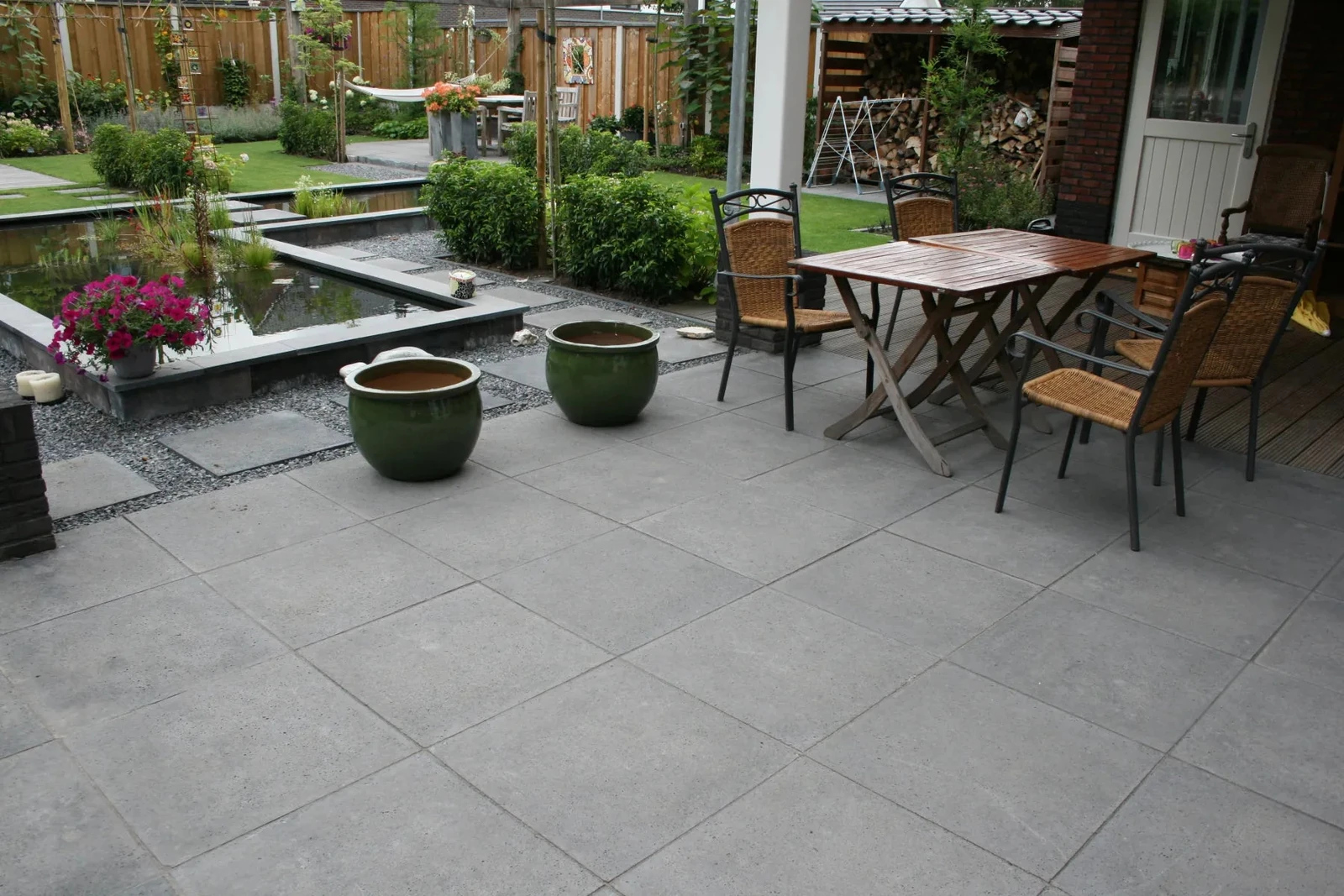 Schellevis Oudhollands Antra Tegel 60x60x5 60x60x5cm Antraciet