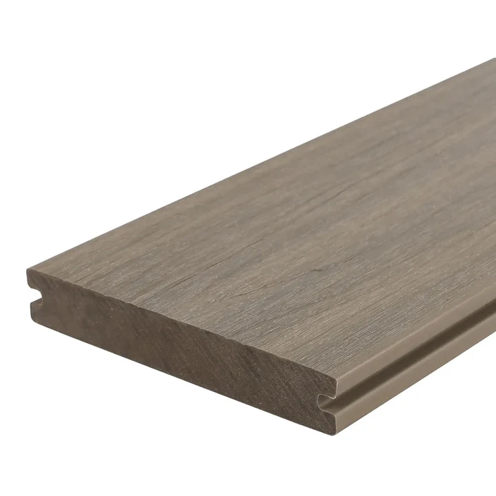 WPC Terrasplank Massief Premium 2,3x13,8x400cm Light Grey 13.8x2.3x400cm