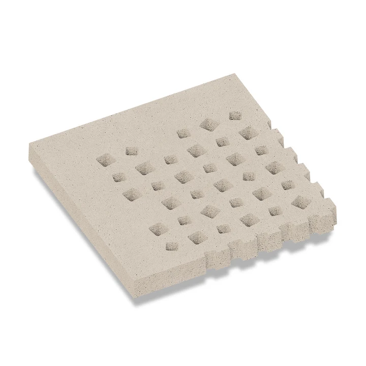 Oud Hollandse tegel Weave 100x100x10 cm Buitenhoek Greige