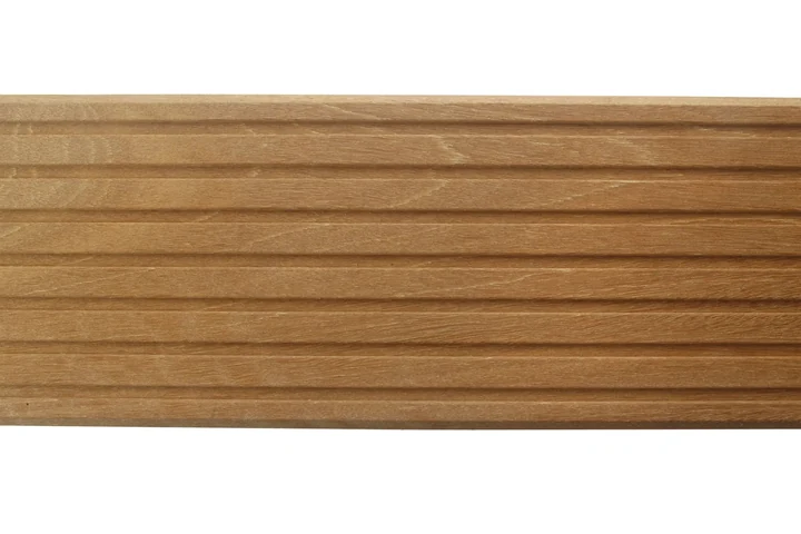 Bangkirai terrasplank glad/grof Premium 2,1x14,5x244cm 14.5x2.1x488cm
