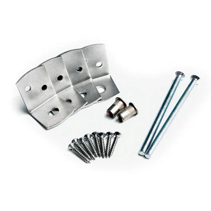 Betonschutting - bevestiging RVS tbv betonpaal 10x10 6.5x4x14.5cm