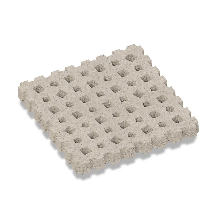Oud Hollandse tegel Weave 100x100x10 cm Greige