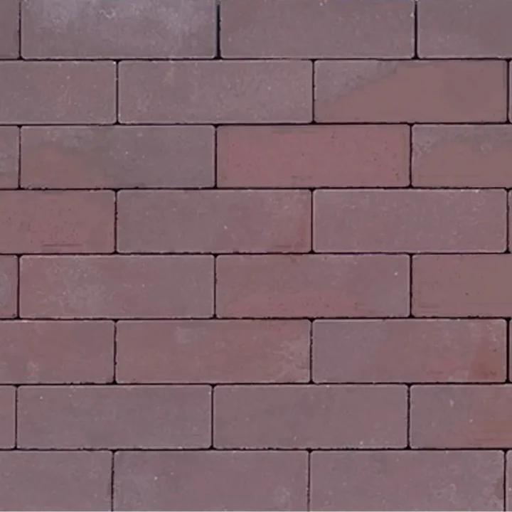 Strackstone Kera GRN+ Dikformaat 21x7x8 vlak elleboogverband rood-bruin PL2 8x7x21cm