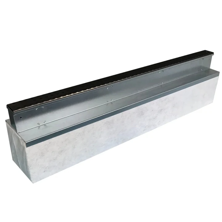 Hydroblob Lijnafwatering Infiltratiesysteem Set LG45 Slimline Grafiet Rooster