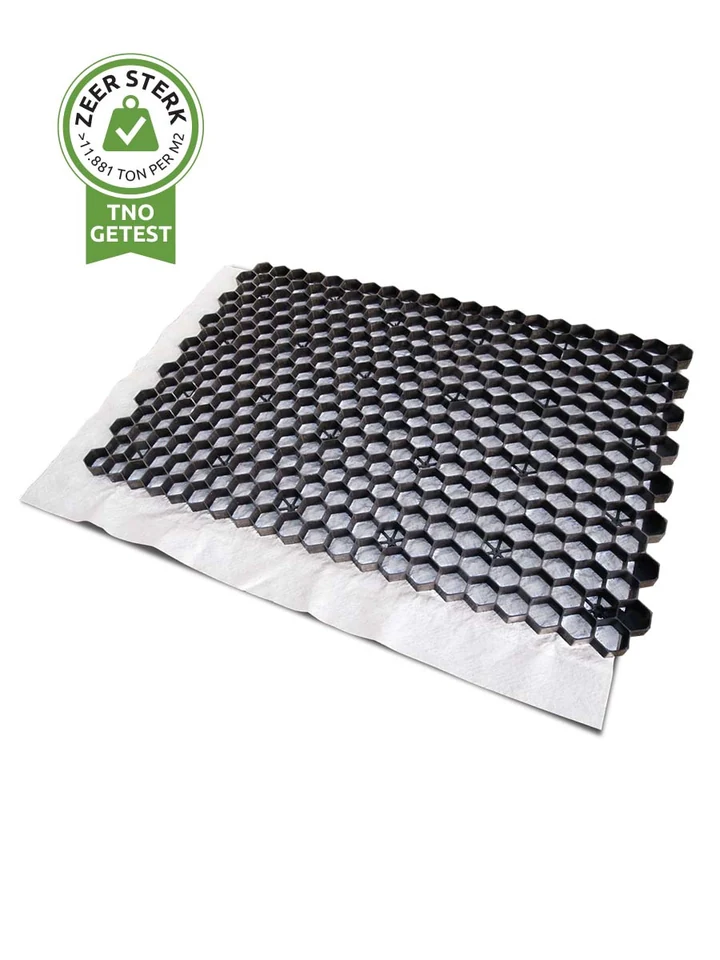 Grindplaten EuroGravel® PRO zwart per m² grindplaat