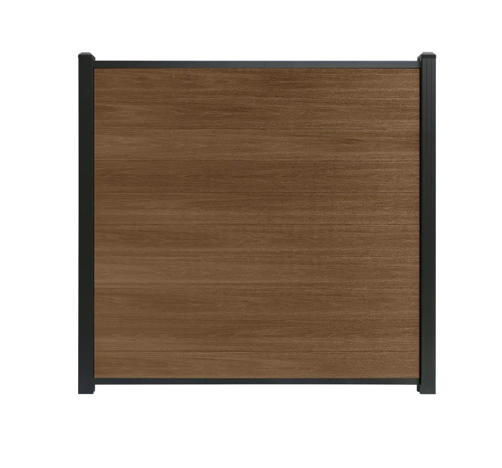 Composiet schutting Teak Highlander composiet schuttingen