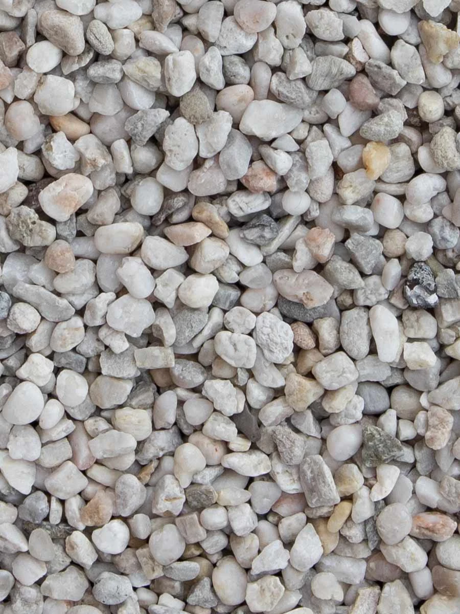 Witte kwarts grind 8/12mm Aggregates International grind & split