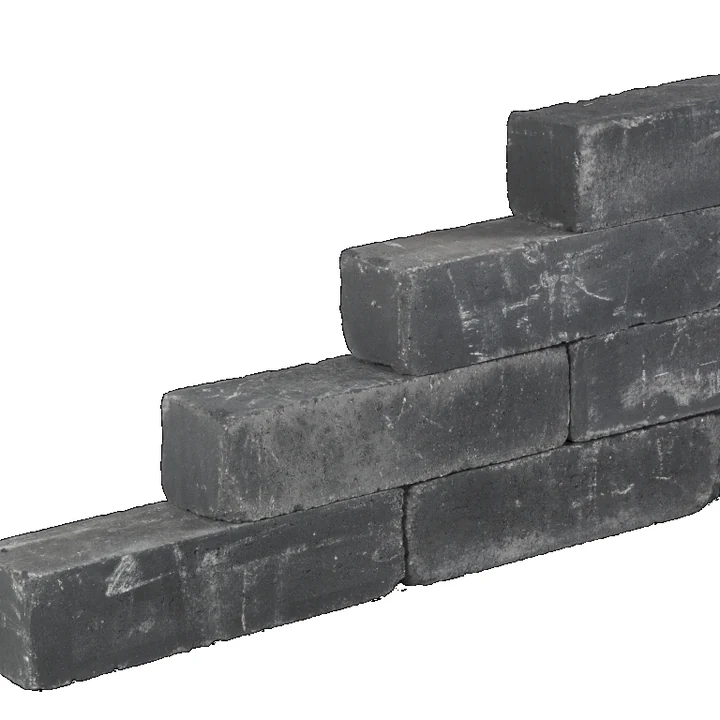 Blockstone black 15x15x60cm kp Redsun stapelblok