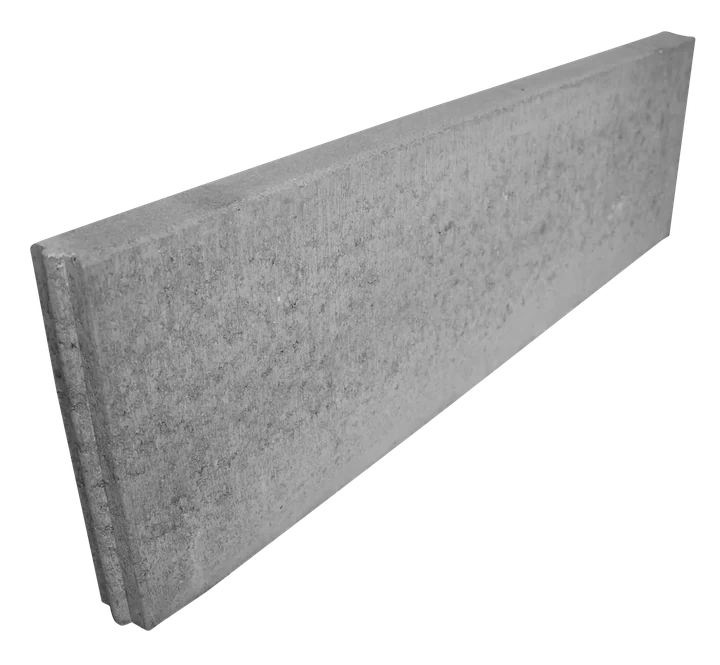 Opsluitband 6x30x100cm Grijs Tuinvisie
