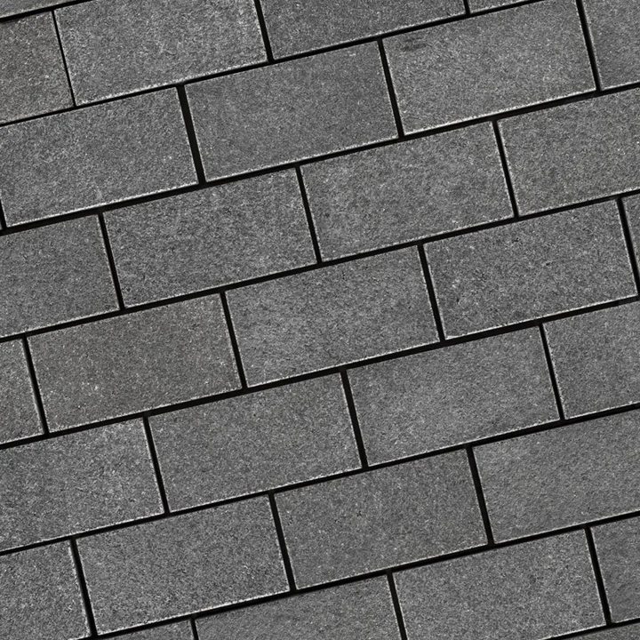 Klinkers Pacific Black Waterjet Piazzo Elegance Linea