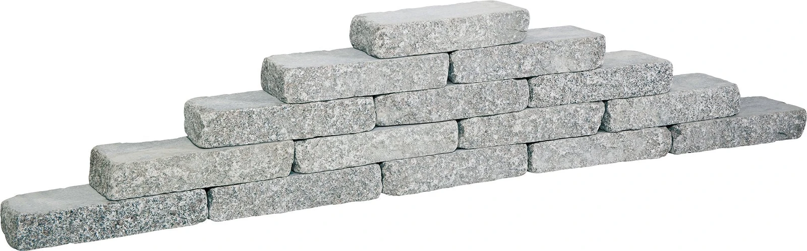 Stapelblokken Graniwall – Grey Rockface