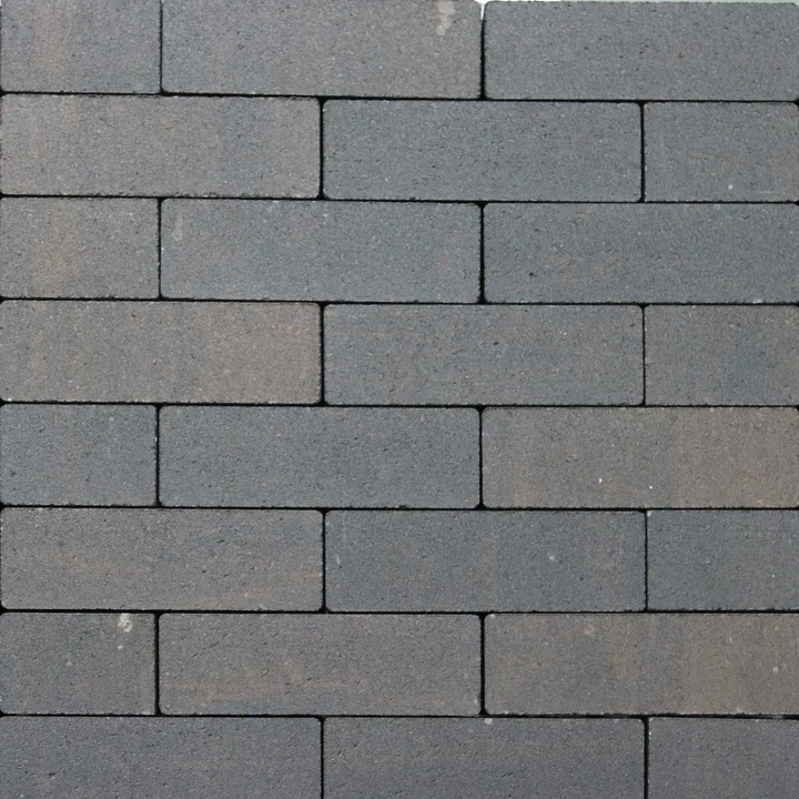 Strackstone Crown GRN+ Dikformaat 21x7x8 vlak havanna/antraciet genuanceerd KOMO PL2 8x7x21cm