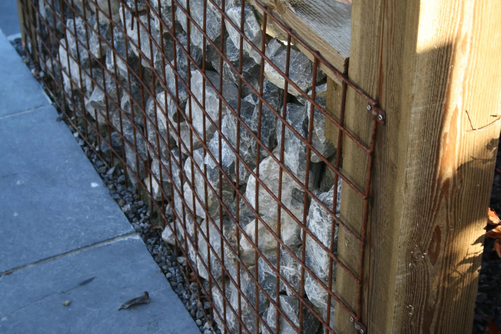 Bouwstaalmat 2x3m 0,4x15x15 Roest