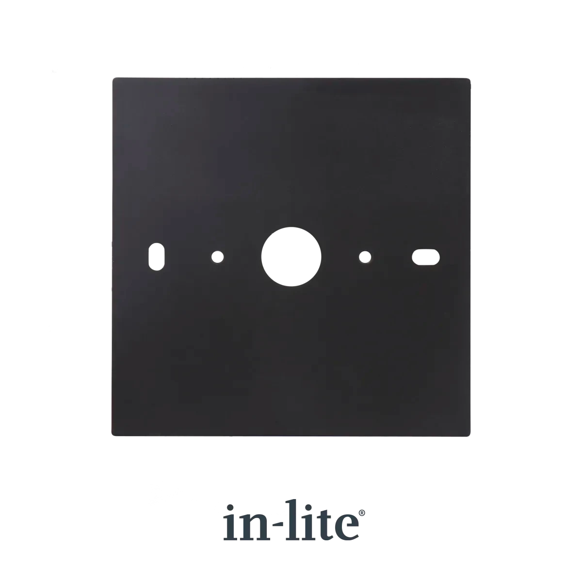 In-Lite Evo Wall Mount afdek/mont.plaatEvoDownWall 230v Dark