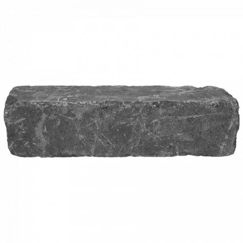 Linia Excellence palissade Getrommeld Grijs/zwart 15x60x15cm