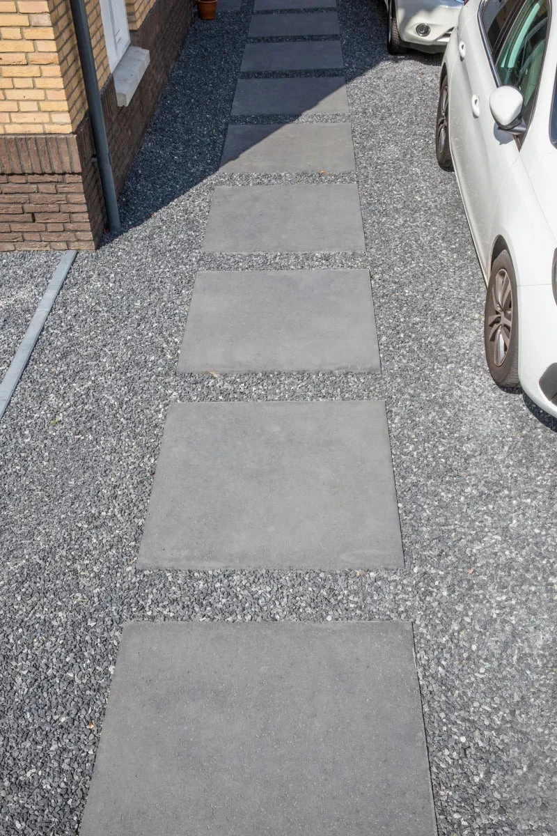 Schellevis Oudhollands Antra Tegel 80x80x5 80x80x5cm Antraciet