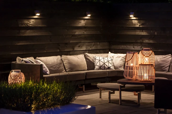 In-Lite Wedge Wall 12V - Rosé Silver