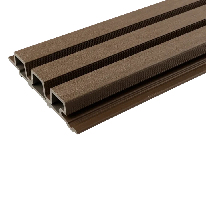 WPC WEO35 Gardenwall 33x170mm (wb 140mm) 290cm Teak 17x3.3x290cm