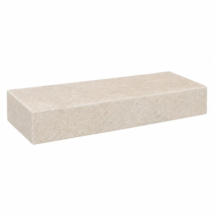 Bloktrede Kandla White Beige 100x35x15 cm