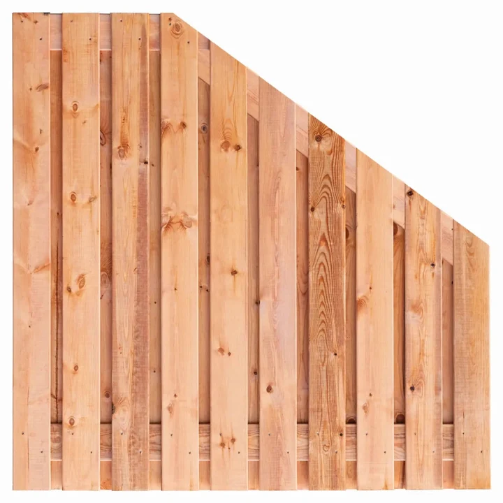 Tuinscherm Breukelen (19+2) Red Class Wood 180/90x180cm 180x180xcm