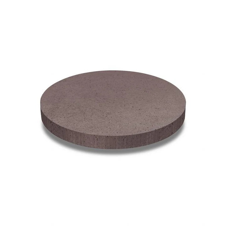 Oud hollandse tegel rond 100x100x7 taupe ArtiStone betontegel