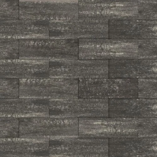 Romano Grijs/zwart 11x33, 11x33x8 cm Excluton klinker