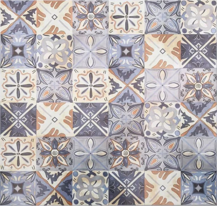 GeoCeramica® Duedecora Multicolor 60x60x4cm Multicolor