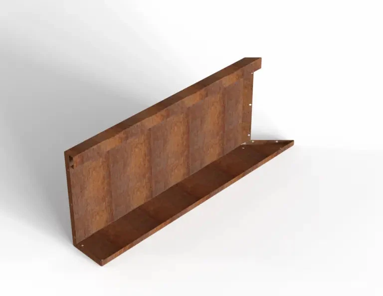 Bloembak Module+ Inwendig hoekpaneel (C) 90x42 L 0,1x42x90cm