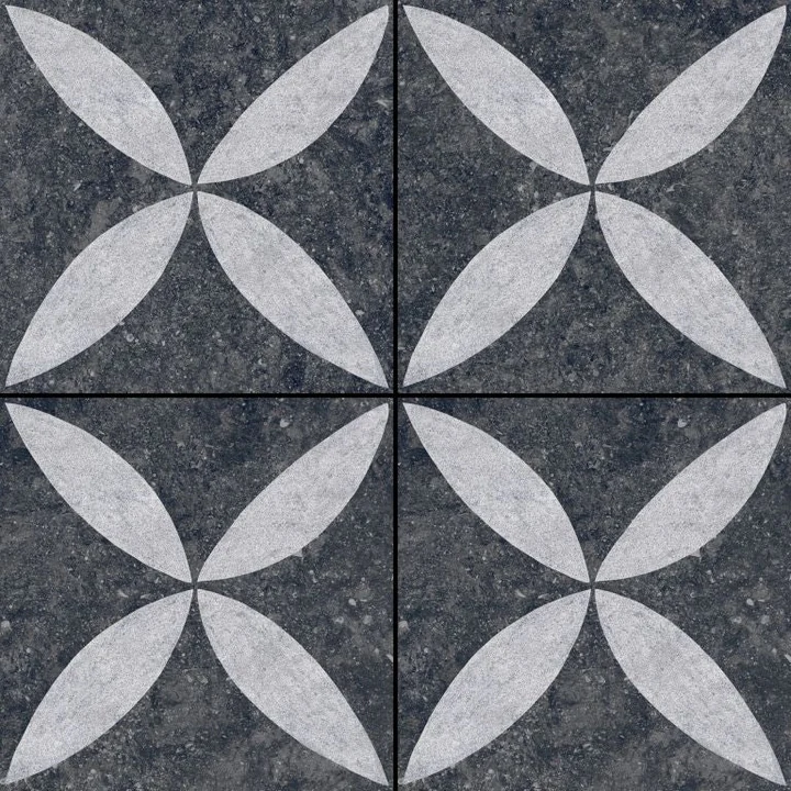 Kera Twice 60x60 Flower bloem Lotus Excluton keramische tegel