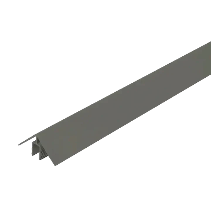 WEO Alu Klikprofiel 50x50mm 300cm Dark Grey 5x5x300cm
