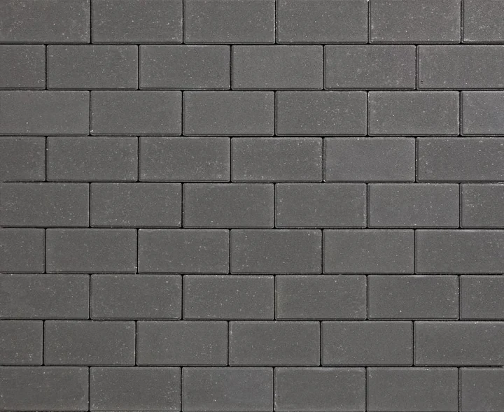 Everton 20x10x6cm antraciet+halve Redsun betontegel