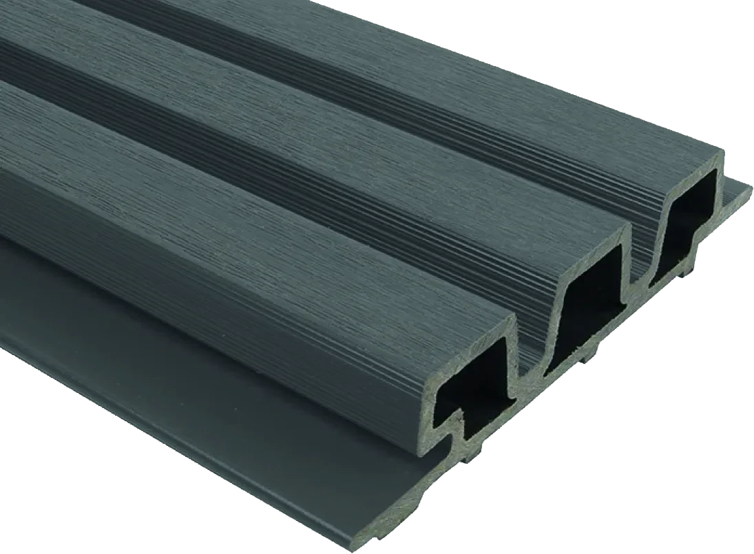WPC WEO35 Gardenwall 33x170mm (wb 140mm) 290cm Cedar 17x3.3x290cm Hout