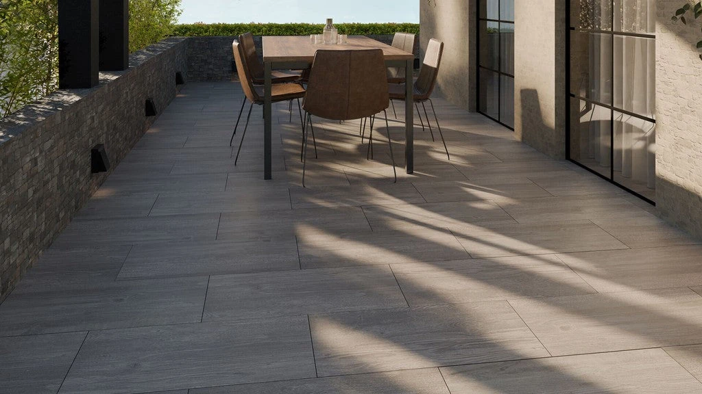 Cerasun woodlook grey wash 30x120x4cm