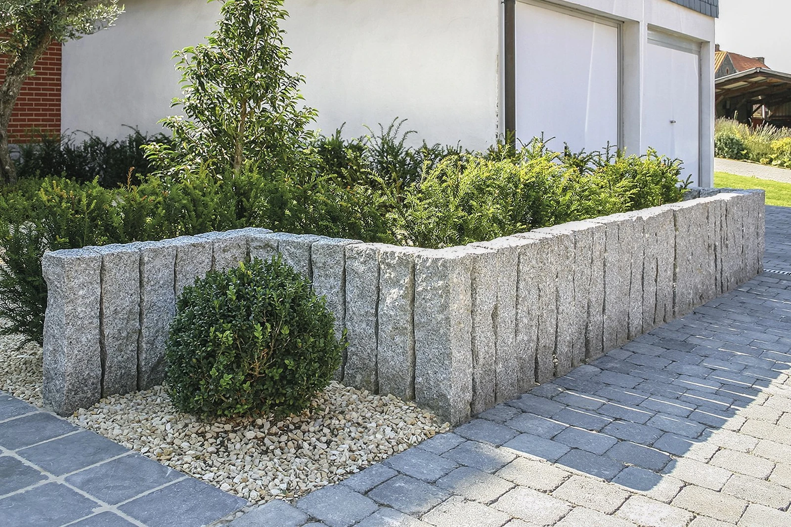 Palissades Graniet Lichtgrijs Basic