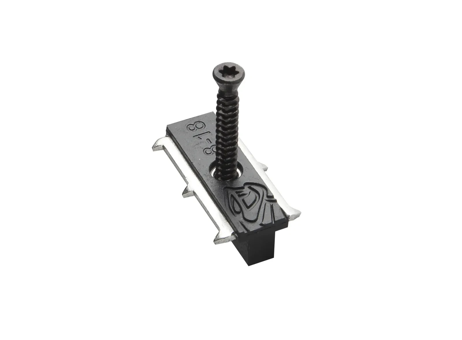 Cobra HYBRID 8-18 WPC bevestigingsclip (90st 0x0xcm Zwart