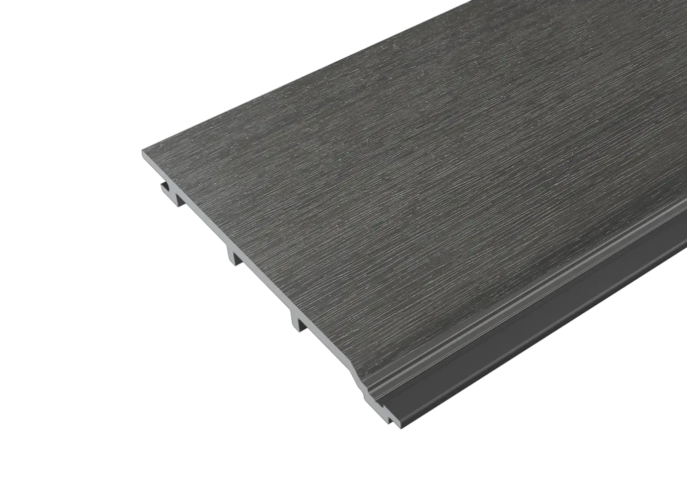 WPC WEO Essential 15x173mm (wb 153mm) 290cm Dark Grey 17.3x1.5x290cm