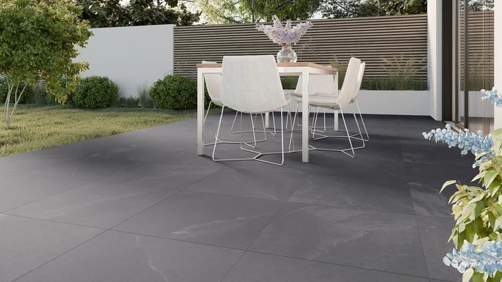 Keramische tegel pavia antracite due 40x80x2cm