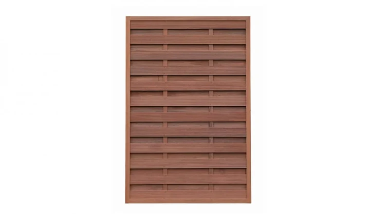 Keruing elegant scherm 13 120x180cm Premium 120x180x3cm