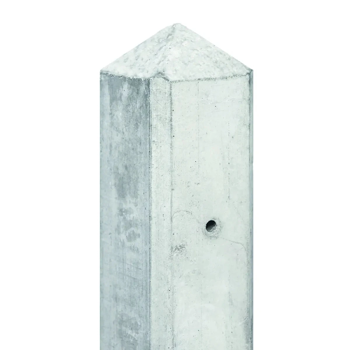 Beton Hoekpaal Punt Wit 280x10x10 (1 plaat) 10x10x280cm