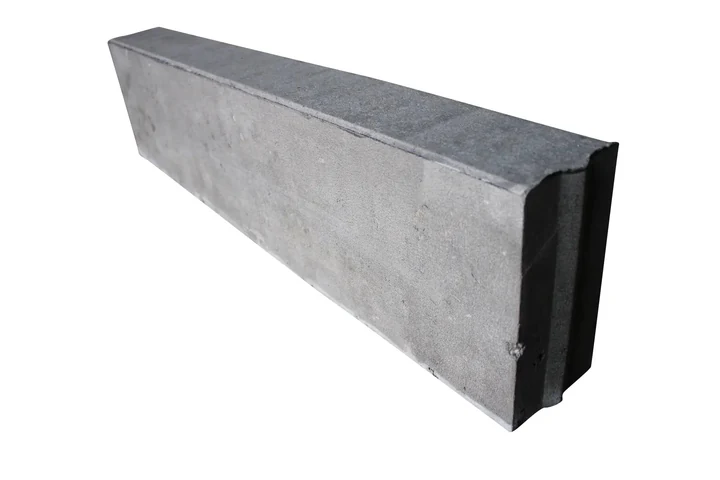 Opsluitband 12x25x100 hanzezwart GRN+ KOMO 12x25x100cm Zwart
