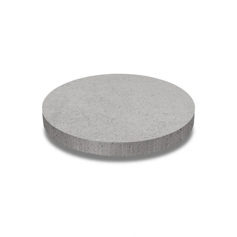 Oud hollandse tegel rond 100x100x7 grijs ArtiStone betontegel