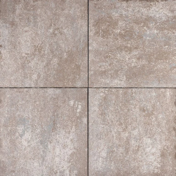 Trippel T 60x60x4 Bruin nuance**