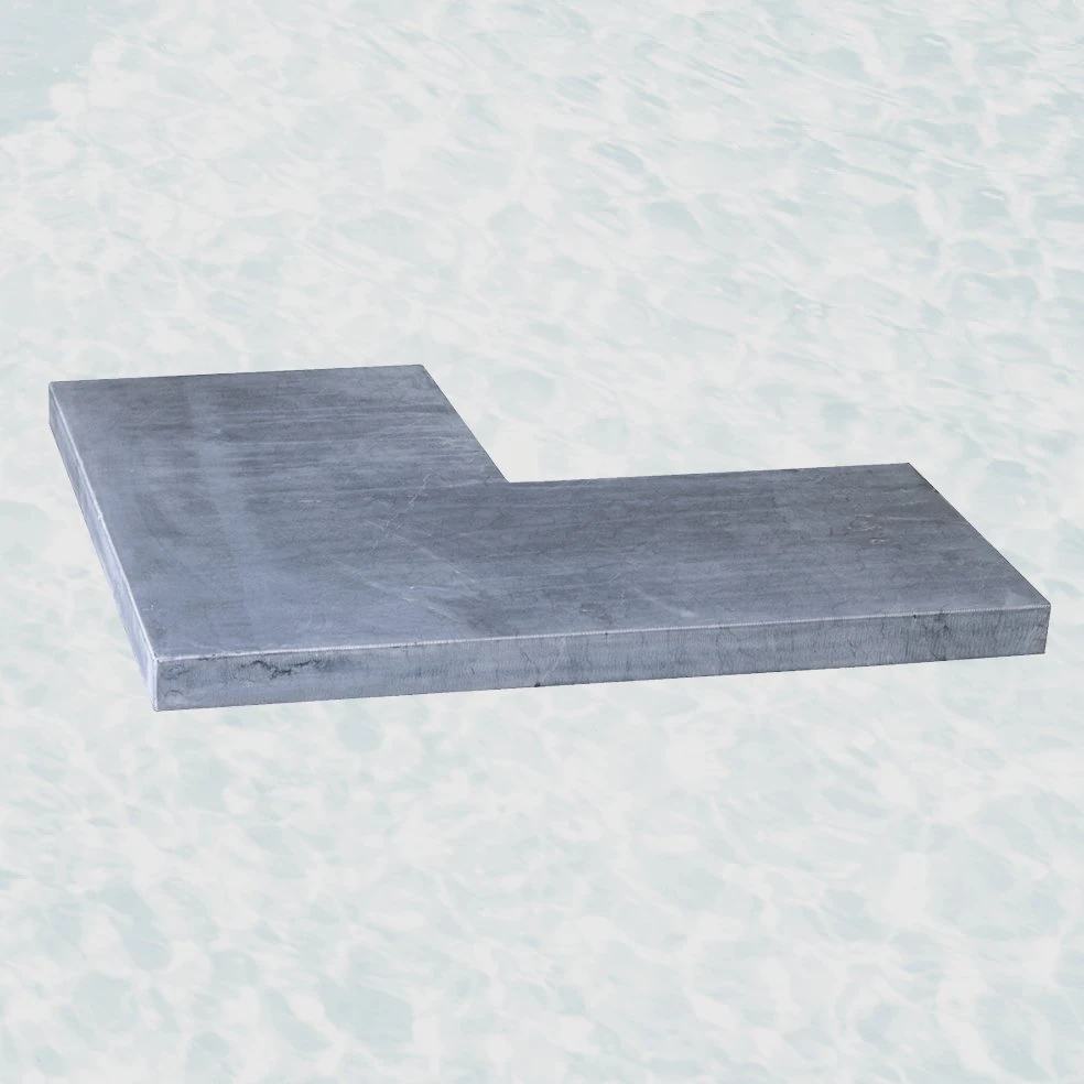 Vijverrand Blue Stone Honed Linea