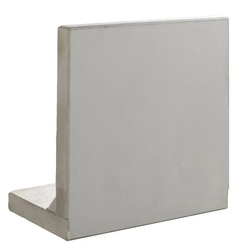 L-Elementx10cm Zichtbeton 100x100x55cm Grijs