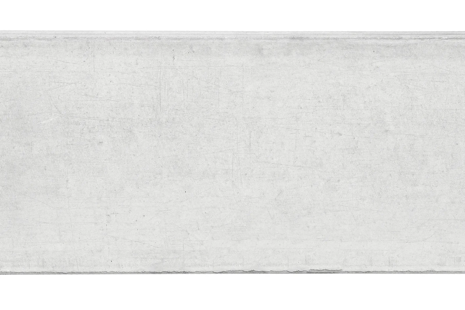 Beton-onderplaat Zaan wit/grijs H24xD3,5xL180cm 24x3.5x180cm Grijs, Wit