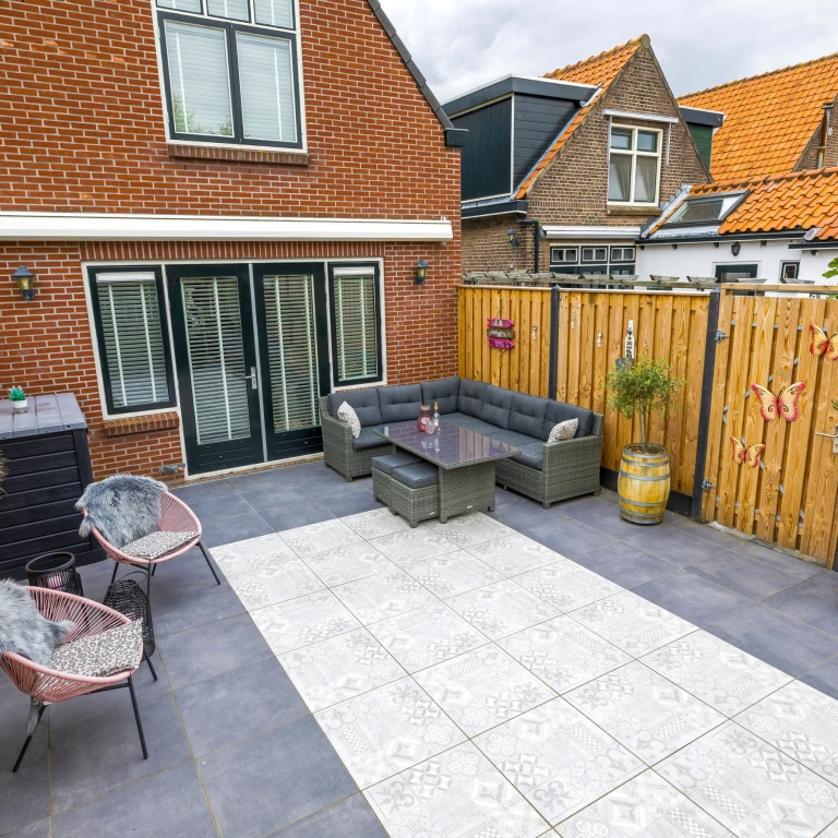 GeoCeramica® Mosaik 60x60x4cm Grey