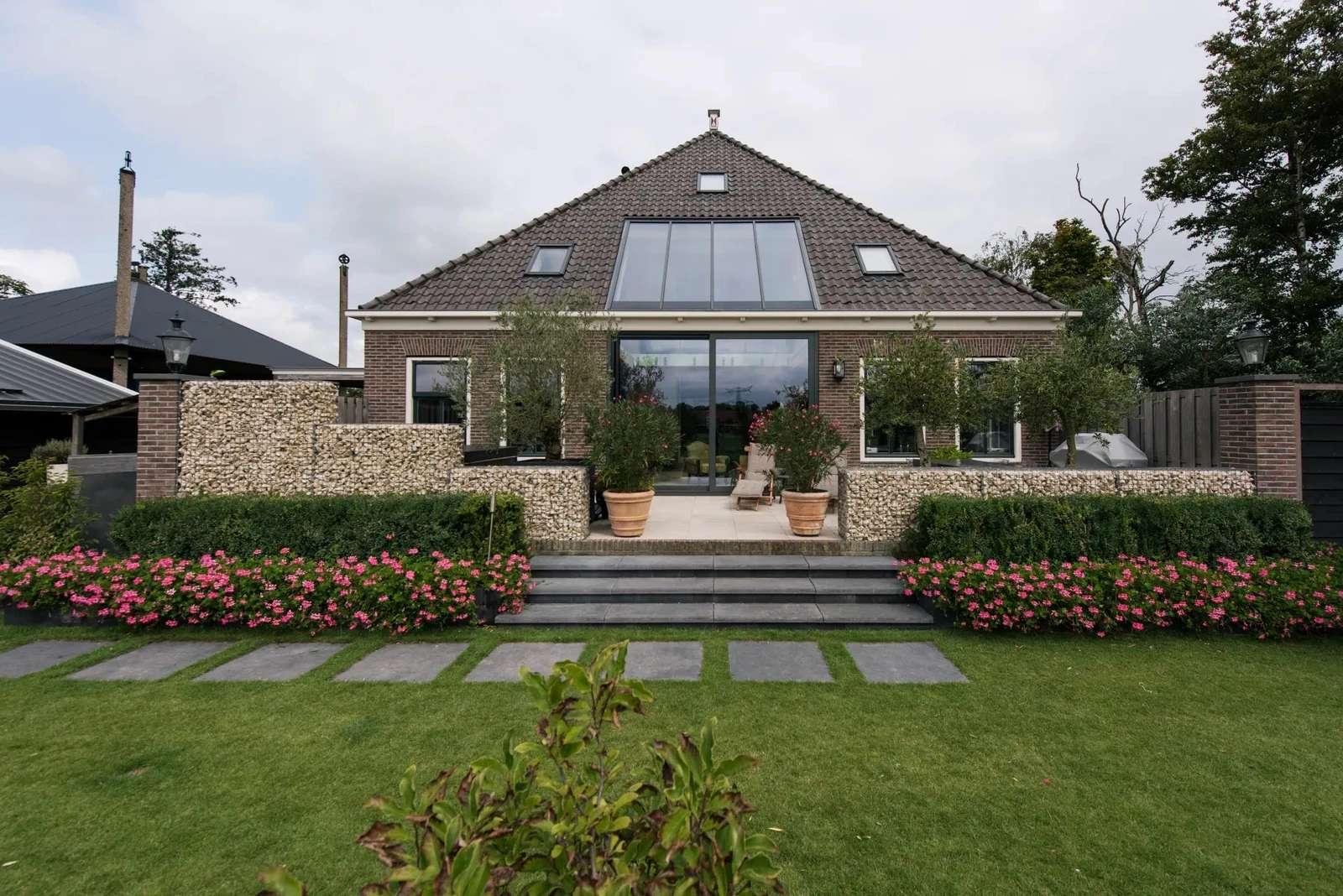 Schellevis Oudhollands Antra Traptrede 100x40x20 100x40x20cm Antraciet