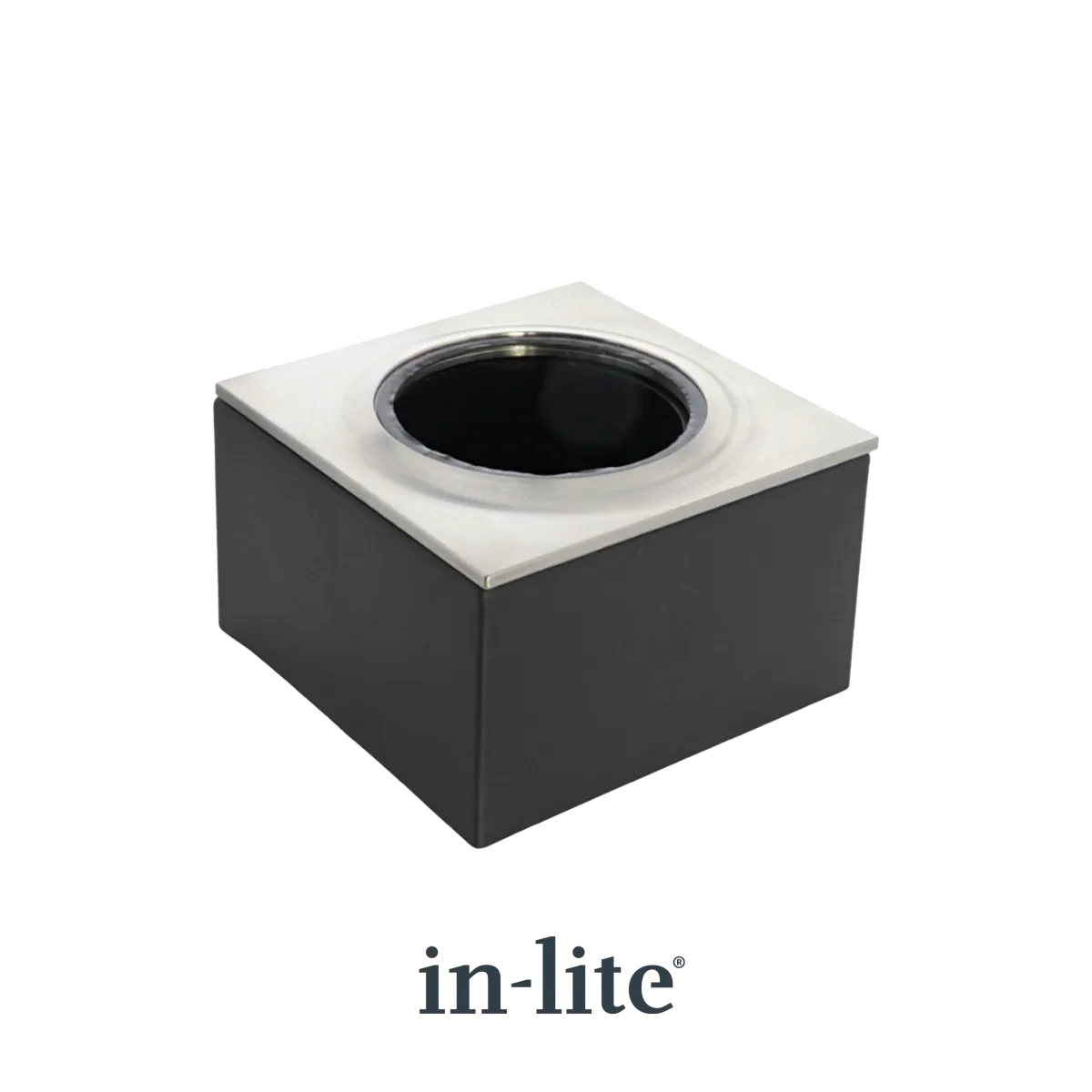 In-Lite BOX 1 montagebox rvs geschikt voor Luna - Big Flux
