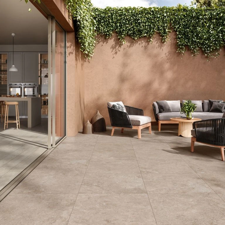GeoCeramica® Framework Stone 60x60x4cm Taupe