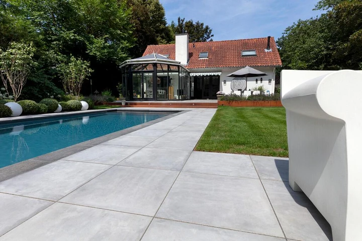 GeoCeramica® Concreet 60x60x4cm Smoke